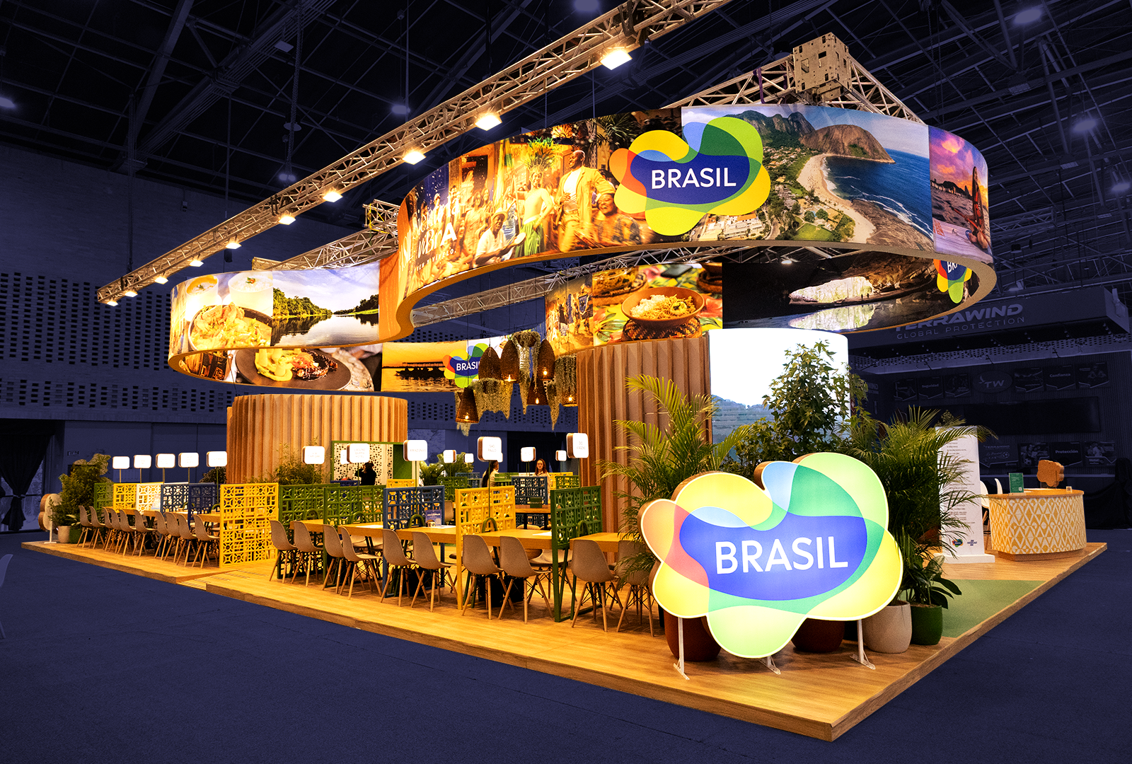 International trade show booth design for Brazil at ANATO 2026 by Diper Exhibitions