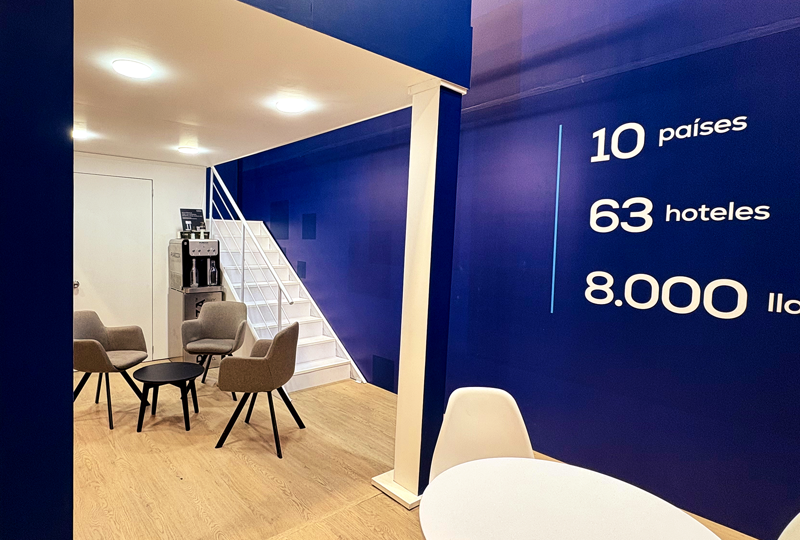 Tourism trade show booth design for GHL HOTELS at ANATO 2026 by Diper Exhibitions