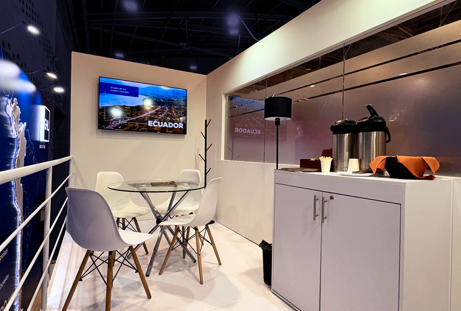 Tourism trade show booth design for GHL HOTELS at ANATO 2026 by Diper Exhibitions