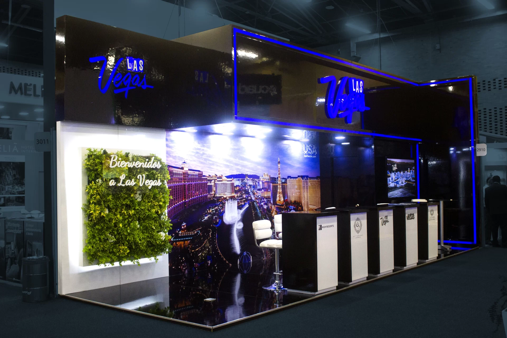 Tourism trade show booth design for LAS VEGAS at ANATO 2019 by Diper Exhibitions