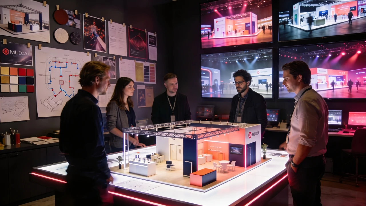 Trade show experience agency planning a brand’s participation in an exhibition