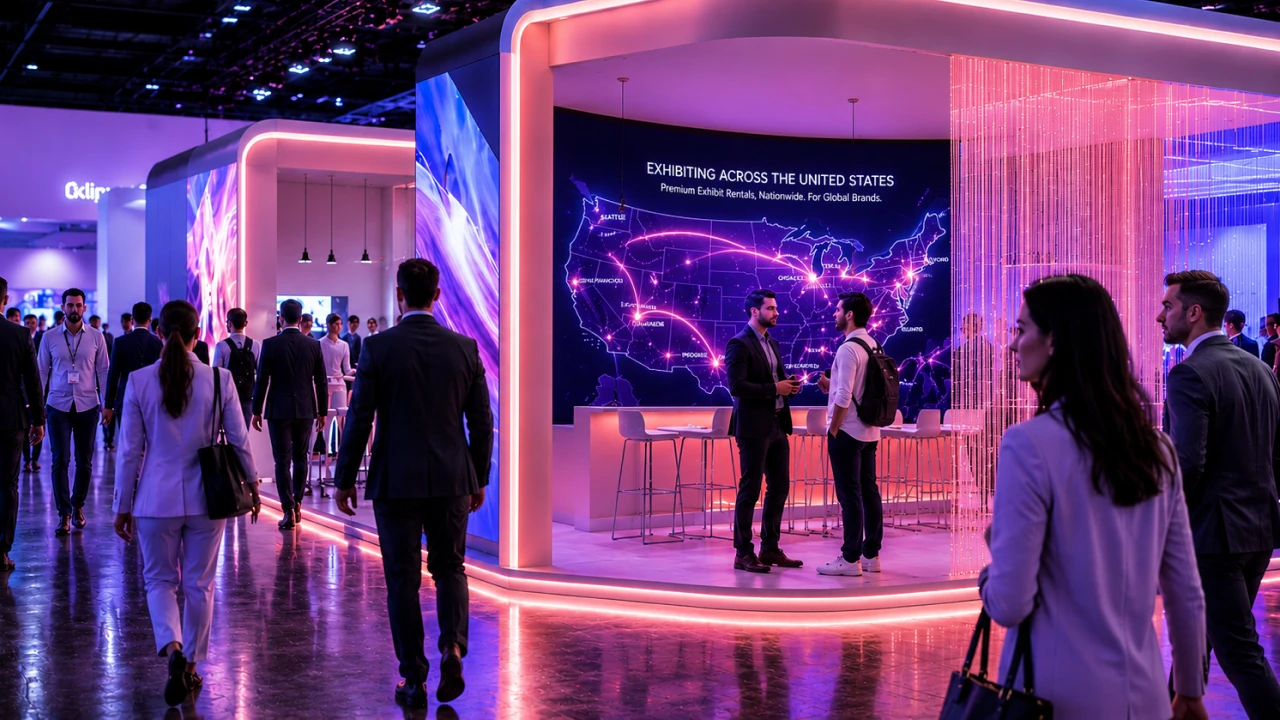 Renta de stands para ferias en Estados Unidos para marcas internacionales